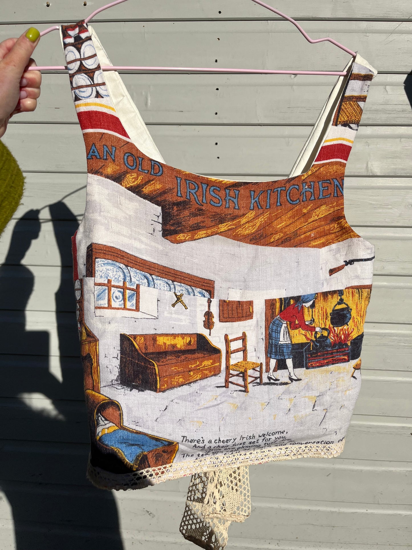 Tea towel top XSMALL-SMALL