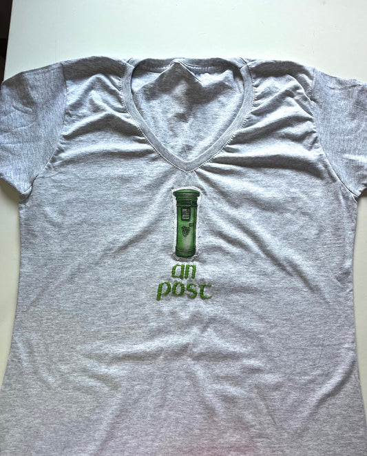 An Post grey tee