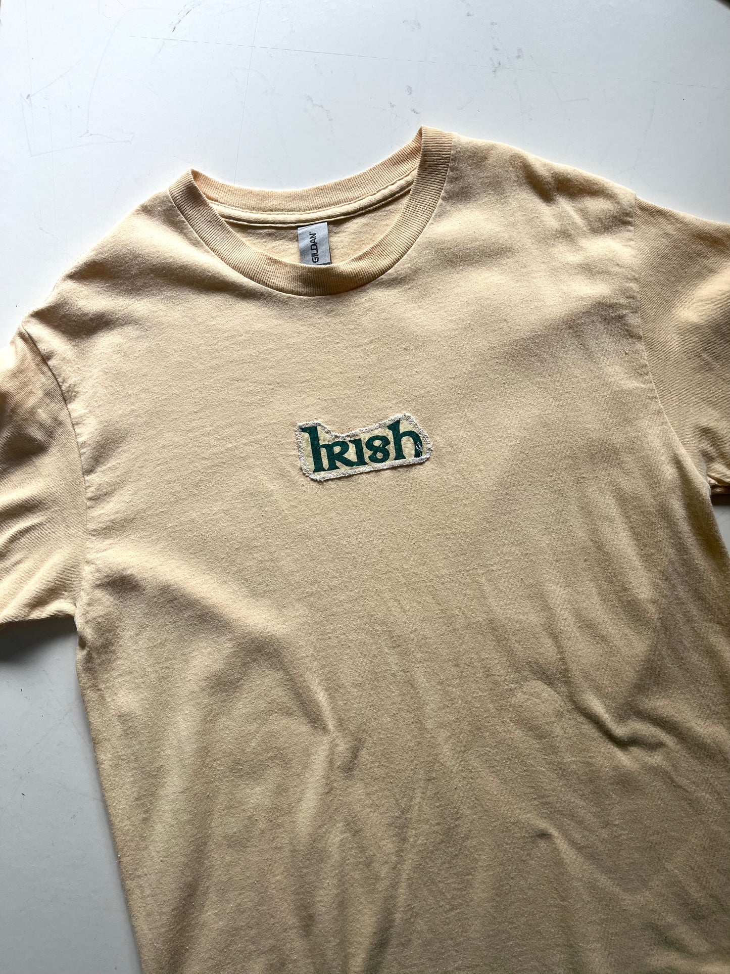 Yellow Irish tee SMALL