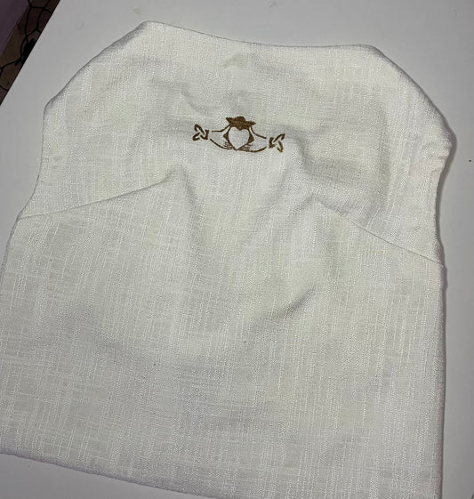 Claddagh Top in Cream